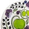 [Officially Imported] Arabia Paratiisi Oval Plate, 25cm, Purple, 1016092