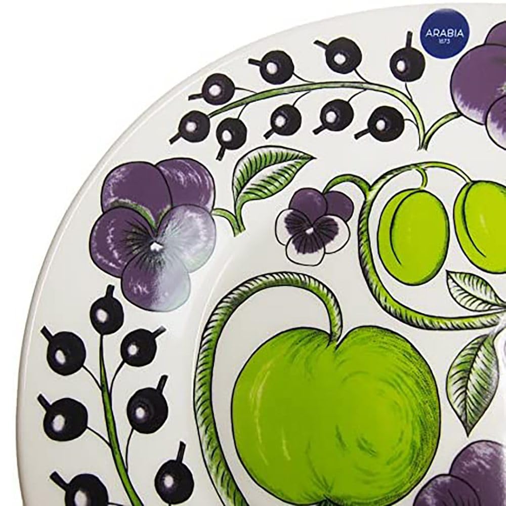 [Officially Imported] Arabia Paratiisi Oval Plate, 25cm, Purple, 1016092