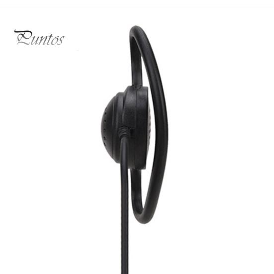 Wired Earphone Universal Earhook Professional HiFi Sound Effect 1.2m 3.5mm Conference Earphone Stereo Earpiece for Simultaneous Interpretation