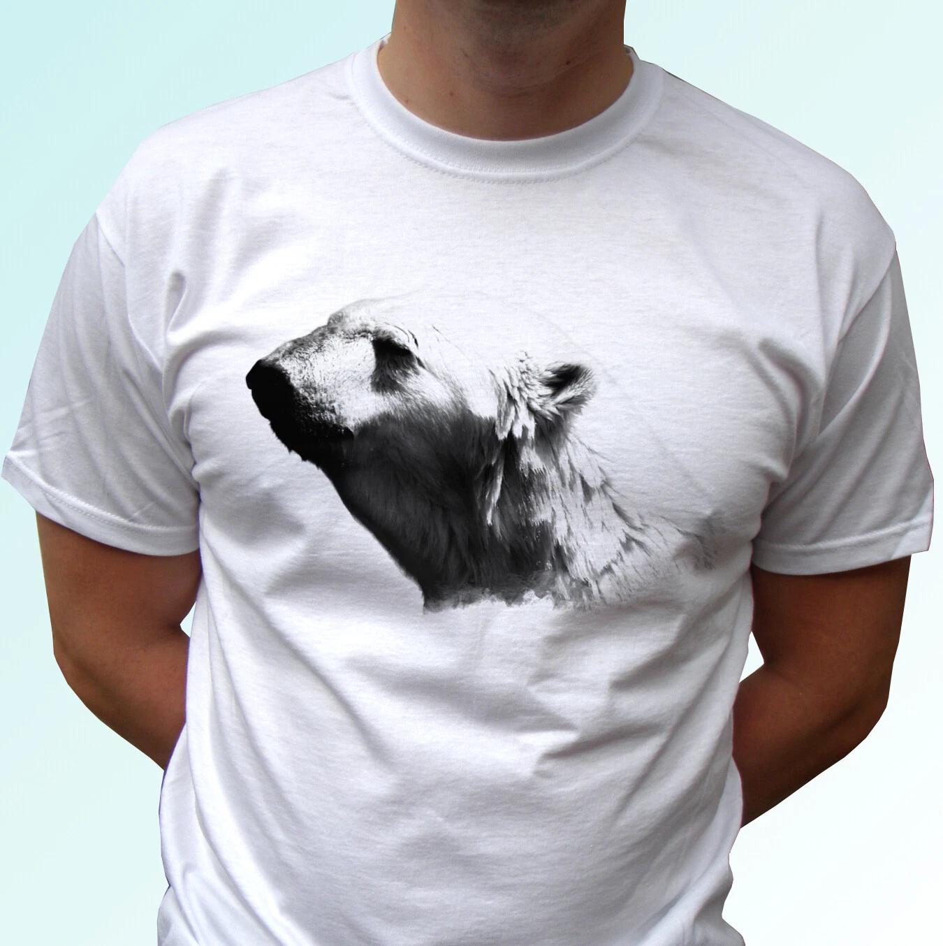 

Polar Bear white kids boys T-Shirt sea animal tee top gift s s kids baby sizes 150