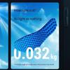 1 Pair Unisex Soft Acupressure Massage Insoles Trimmable Non-slip for Sneakers Boots Foot Pain Relief Outdoor Activities