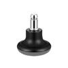 5 Pack Office Chair Wheels PU Practical Design Firm Bear More Weight Non-slip Protect Floor Fixed Wheel Replace Parts for Chairs