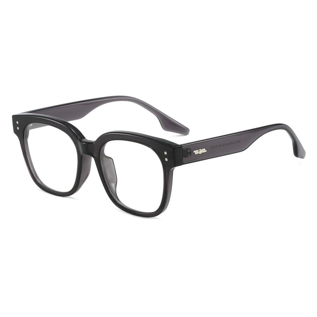 1112 Large Frame Una. C Anti-Blue Flat Glasses Men'S Myopia Glasses Frame Tr90 Glasses