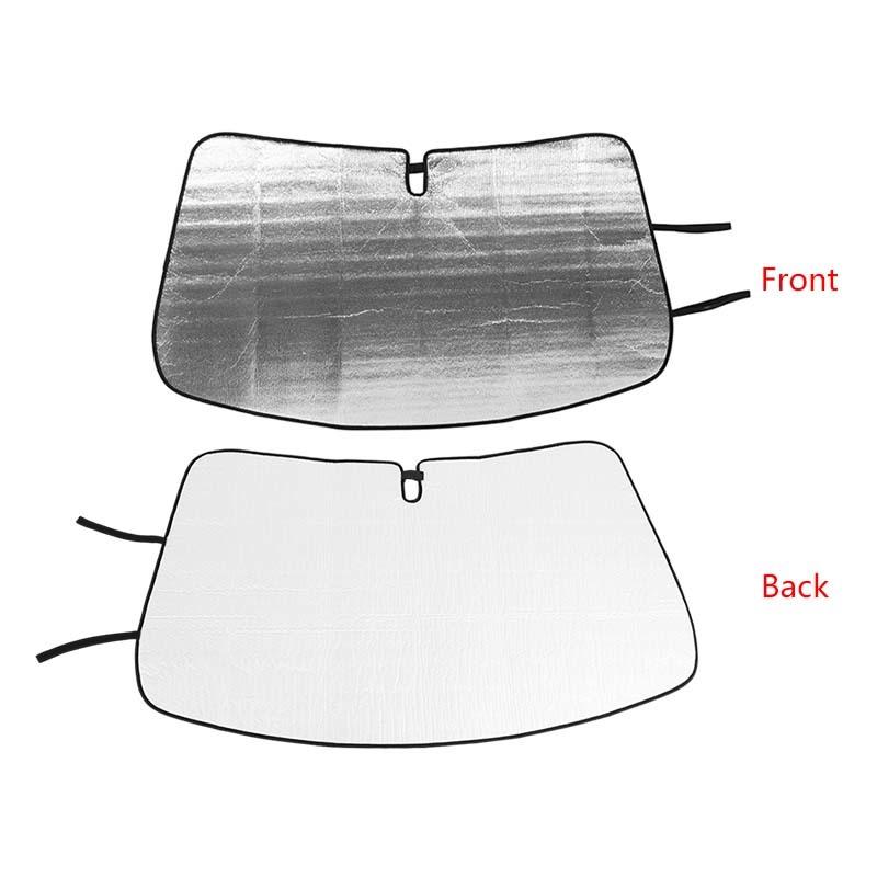 

Car Front Windshield Sunshade Window Shade Foldable Sun Visor Cover Fit For Dodge Charger 2011 Up Car Accessories,1 pc серебряный