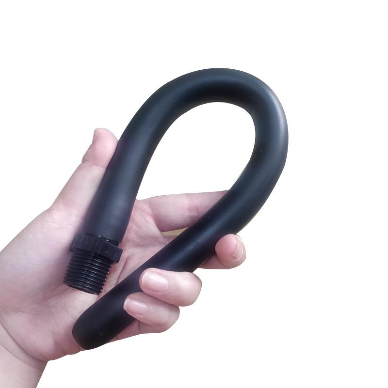 

16 см силиконовая переносная насадка для биде с мягкой насадкой для душа, водопроводная трубка для промывания ануса, клизмы, очиститель кишечника, ануса, кишечника, влагалища