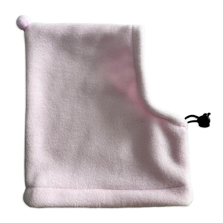 

Fashion Fleece Dog Hat With Soft Lining for Pet Winter Warmth Pullover Hat For Outdoor Camping Skiing Daily Walking S розовый