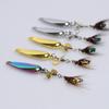 Kung Fu Fly Fishing Set: Rotating Propeller, Melon Seeds, Sequin Hook, Micro Fake Bait, Horse Mouth White Bait