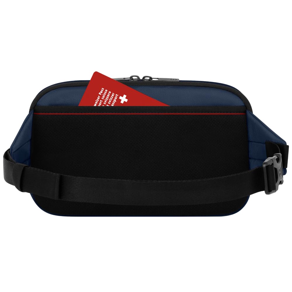 Victorinox Altmont Modern Gürteltasche mit Kopfhörer-Soundtasche und Smartphone 3L Marineblau Perfekt für internationale Reisen und Geschäftsreisen Tasche,