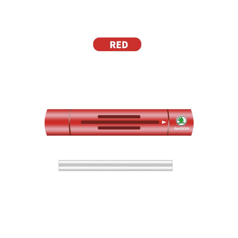 Auto Interior Car Air Freshener Outlet Air Vent Perfume Diffuser For Skoda Octavia Superb Rapid Kodiaq Karoq Fabia Kamiq Roomster Citigo