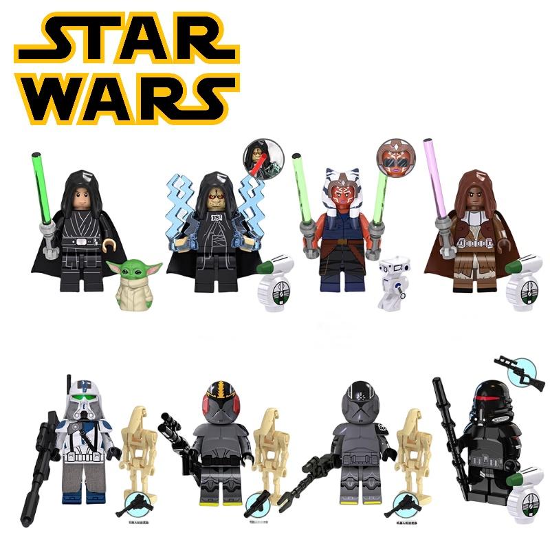 Children's Toy Tv6105 Star Wars Luke Skywalker Palpatine Legion Command Assembling Building Blocks Figure Mask