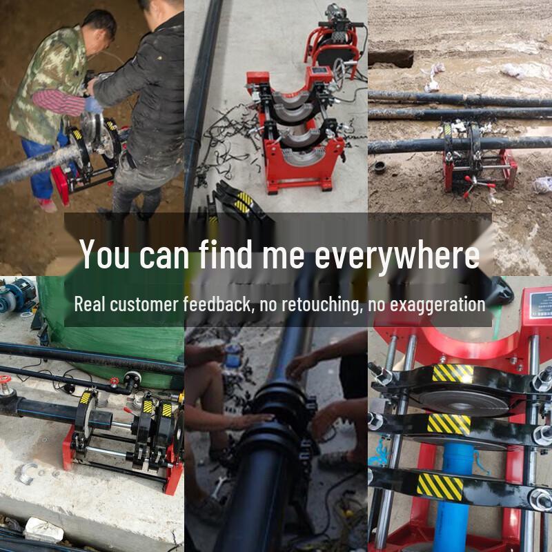 JZDASI Manual Butt Fusion Welder (90-250mm) CN plug (adapter included)