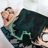 Deku Throw Blanket Luxury St Furrys warm winter Soft Plush Plaid Blankets