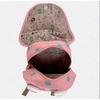 Cute Rabbit Canvas Backpack for Girl, Lightweight Preschool Kindergarten School Bag, for Little Girls 3-7 Years
