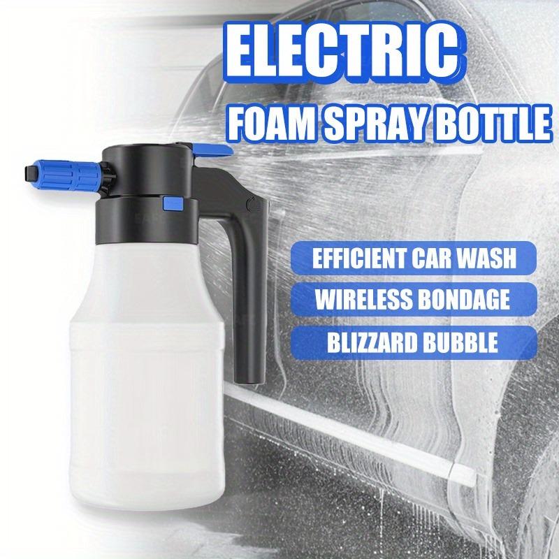 EAFC 1.5L Electric Car Foam Sprayer, Car Wash Hand-held Foam Watering Can Air Pressure Sprayer, For Car Wash Foam Gun Car Washing RV Washing