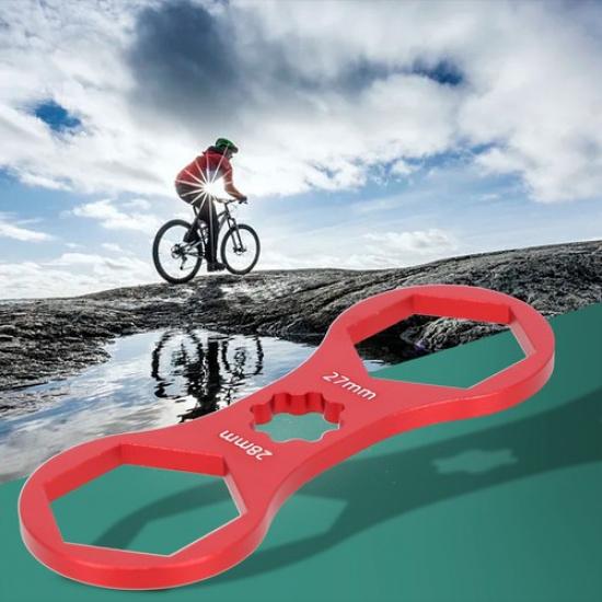 MTB Bicycle Wrench Red Spanner Wrench About 12g Aluminum Alloy Hot Sale
