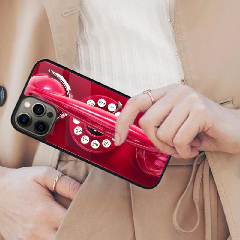 Retro Telephone Rotary Dial Magnetic Phone Case For APPLE iPhone 17 Air 16 14 13 12 Pro Max 15 Plus Wireless MagSafe Cover
