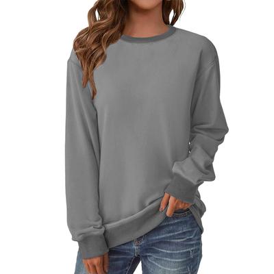 Womens Long Sleeve Sweatshirt Casual O Neck T Shirt Cute Pullover Tops Lightweight Loose Fit Sweater  Fall Outfit