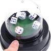 Automatic Dice Roller Cup Battery Powered Pub Bar Game Play With 5 Dices Black 26s_jjs