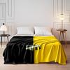 BK Häcken Teamfarben Decke Druckdecke weich und gemütlich perfekt für das Wohnzimmer Bett Sofa oder ein Nickerchen,Geschenk