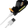 Led Xpe+cob Headlight USB Rechargeable Headlamp Head Torch Outdoor Waterproof Camping Head Light