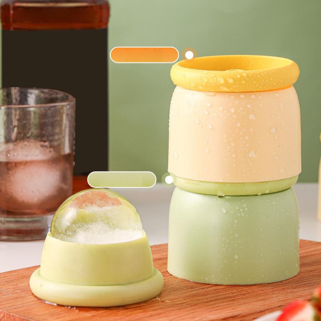 Ice Ball Mold Silicone Ice Cubes Tray Mould DIY Ice Ball Maker for Kitchen Bar Whiskey Cocktail Juice Tool summer Accessories