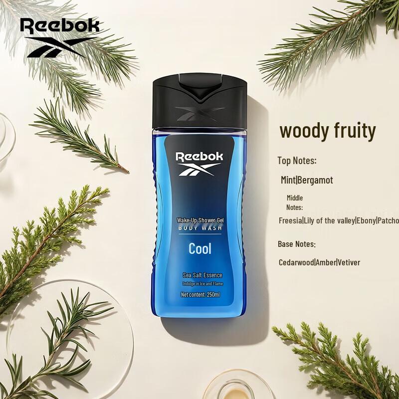 Reebok Men's Ice-Cool Revitalizing Shower Gel