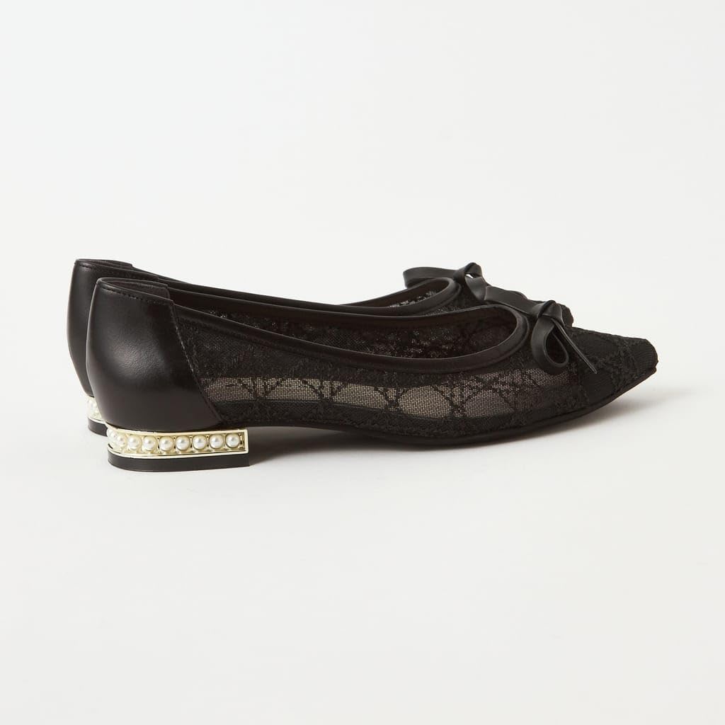 Low heel flat made in 105315200010 [Diana] shoes, Japan, black, 23.0cm,