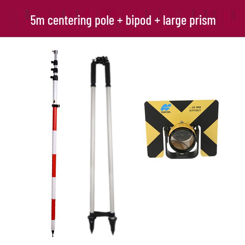 Aokewen 5m Surveying Prism Pole Kit