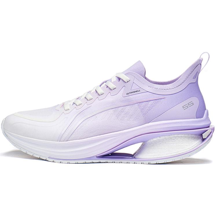 New LiNing WuShi 5S 3.0 Anti Slip And Wear Resistant Breathable Low Top Running Shoes Women's Purple White ARST002-3