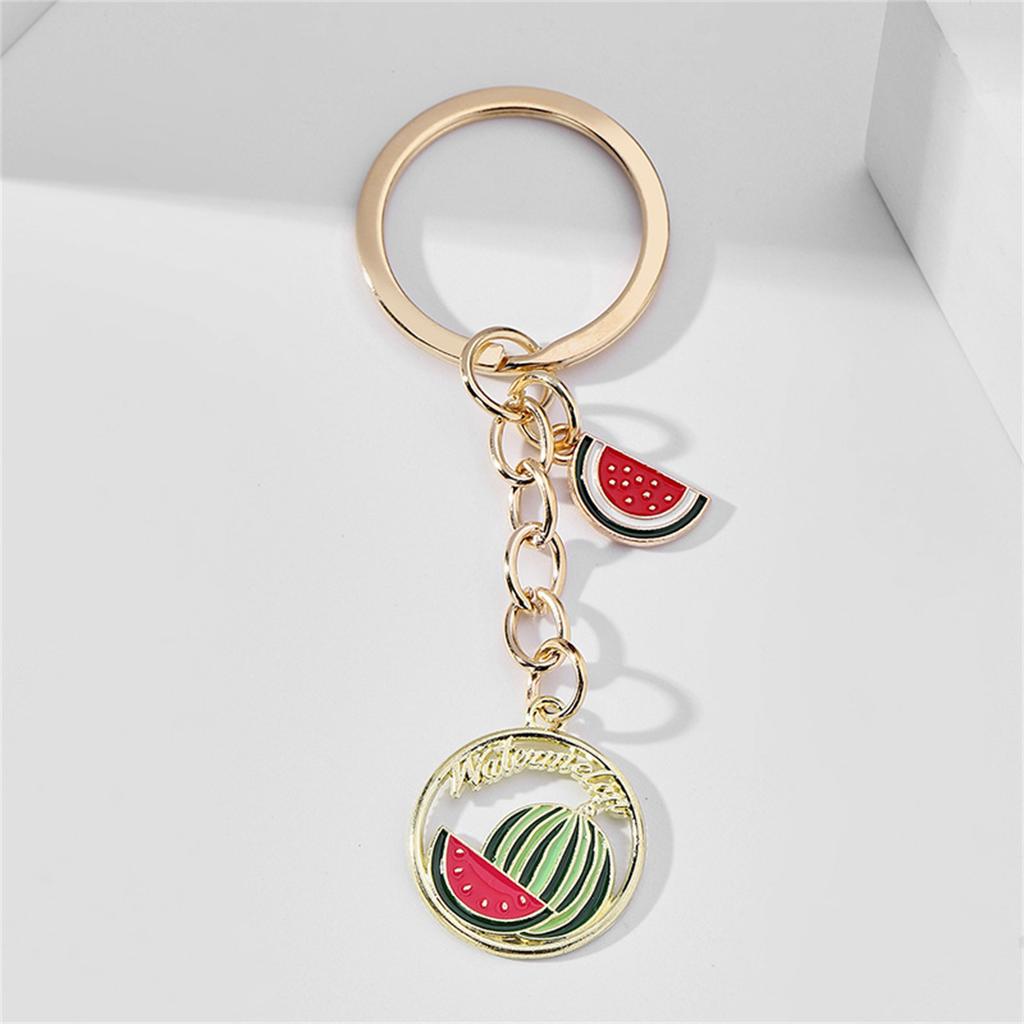 Fashionable Keychains Featuring Cherry Hearts and Plant Portable for Trendy Women Girls As Special Gifts Casual Wear