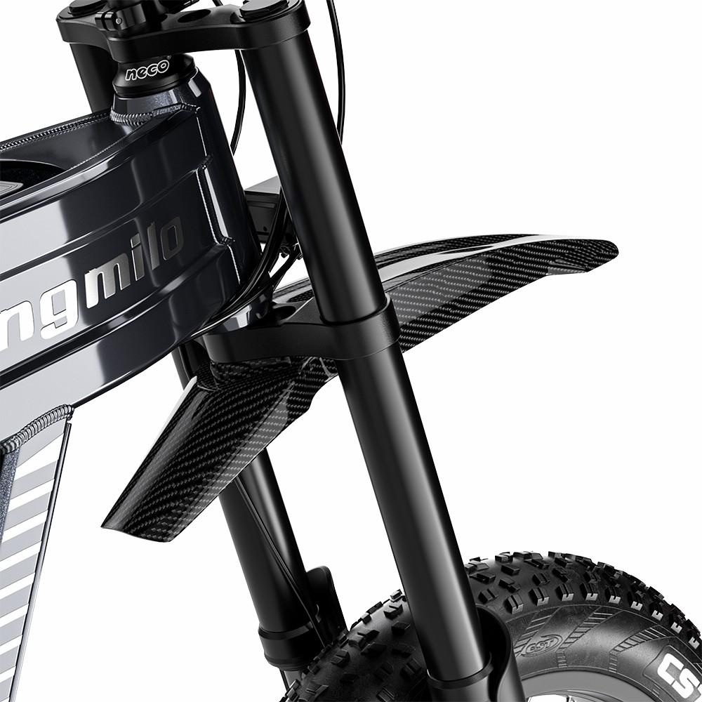 Bicicletta Elettrica Fuoristrada Shengmilo S900 Motore 1500W 20" Full Sospensioni Bicicletta Elettrica per Adulti 48V 30Ah Freni a Doppio Disco Carico Massimo 150Kg