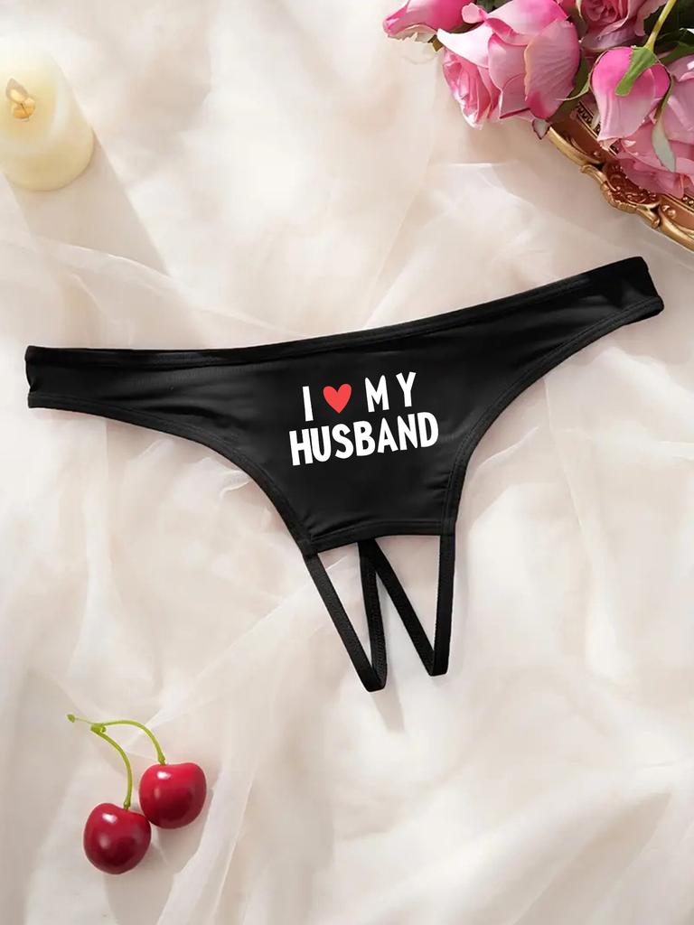 Varsbaby Women's Crotchless Underwear Cut Out Mesh Thong Panties Set Crotchless Panty