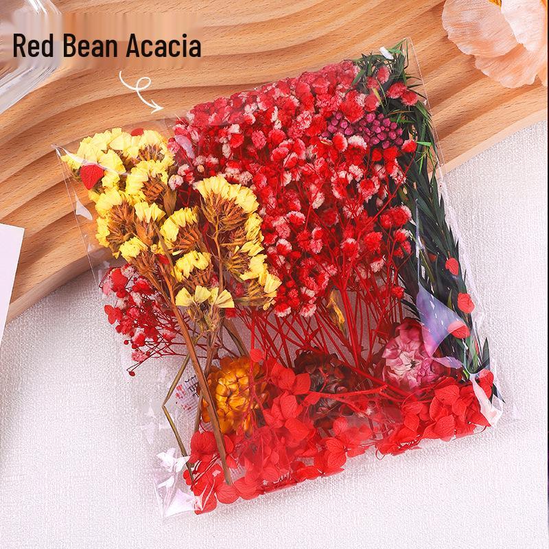 Eternal Dried Flower Photo Frame Decoration – Handmade Air-Dried Bouquet Ornament for March 8th