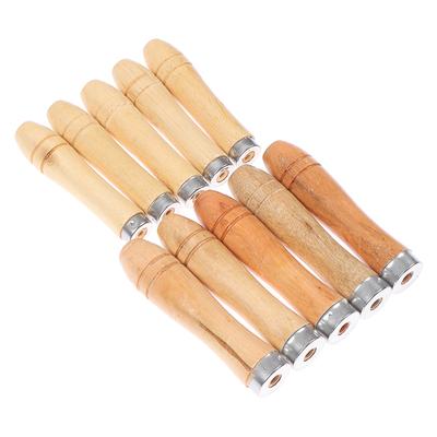 5Pcs Wooden File Handle Wood Rasp Woodworking Polishing Rust Proof Filing Tools KTY