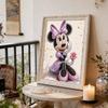 Disney Pearl Painting Minnie DIY Pearl Art Design Handmade Gifts Suitable for Wall Decoration, Home and Office Environment