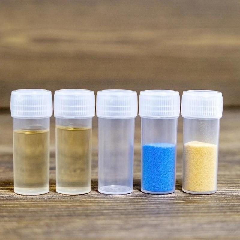 10/30/50/100Pcs Transparent Mini Plastic Vials Empty Leakproof Storage Bottles for Liquid Beads Sewing Pins Small Parts Organizer