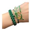 Hand-Woven Butterfly Bracelet Traditional Knitting Techniques Adjustable Wristband Meaningful Gift Wrist Accessory