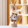 Creative Plush Toy Artist Bear Cute Doll Bag Pendant Gift For Girls