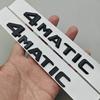 3D ABS Chrome Car Letters 4MATIC 4 MATIC Rear Trunk Badge Emblem For Mercedes Benz C E G S GLC GLS Class AMG Sticker Accessories