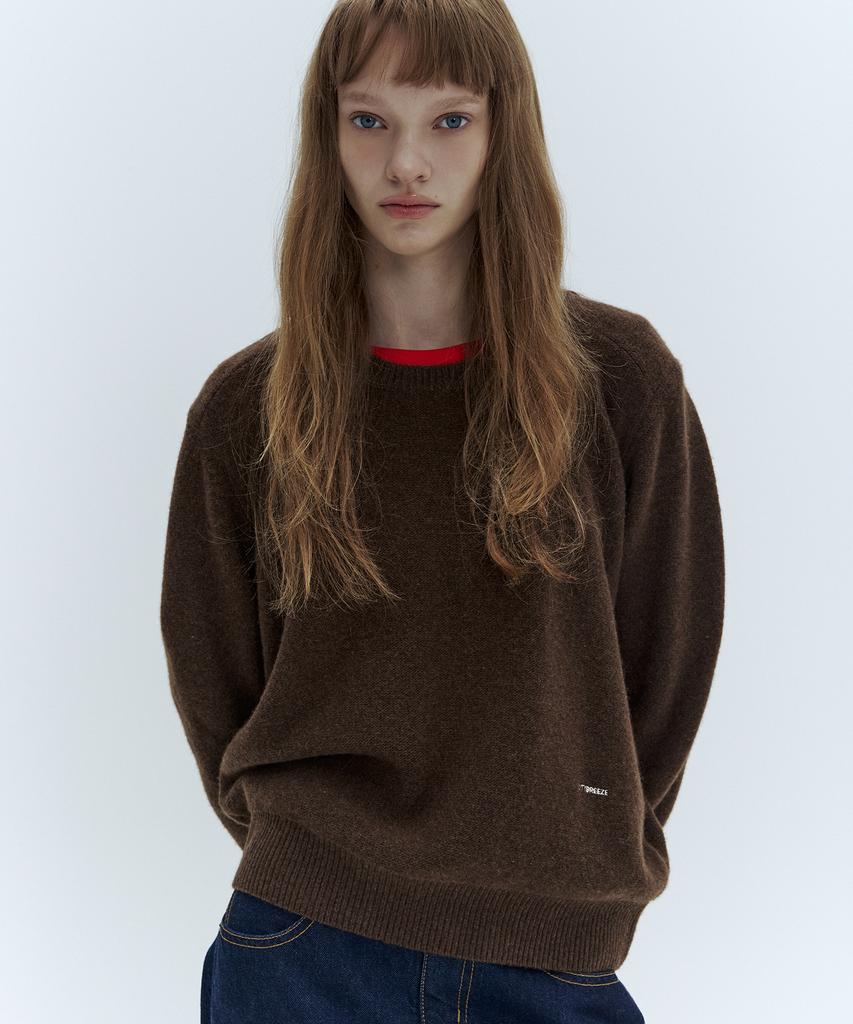 CITYBREEZE Wool Essential Round Neck Knit_5 Colors