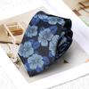 Groom Wedding Men'S Business Dress Banquet Retro Flowers Men'S And Women'S 8Cm Hand-Tied Fashion Yarn Tie