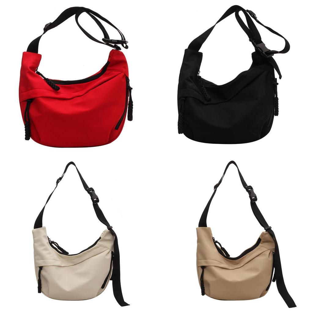 Oxford Cloth Casual Crossbody Bag For Women With Color Block Design For Daily Use