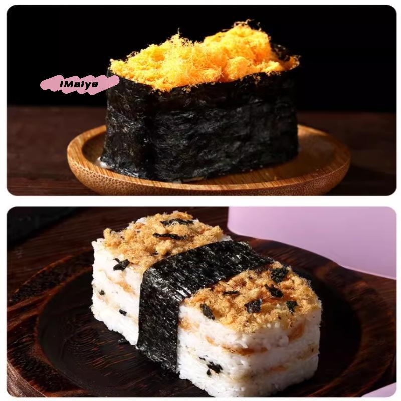 6 Pack Onigiri Mold Kit Musubi Press with 2 Rice Ladles And 2 Classic Triangle Sushi Rice Ball Makers for Japanese Sushi Balls