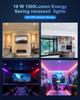 Smart RGB WiFi Downlight 5W, 1-10PCS APP Voi Controlled Color Changing LED Ressed Light for Google Home and Alexa