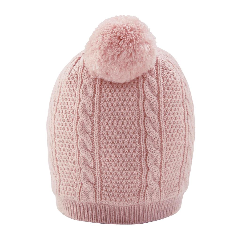 [Miki House] Knitted Hoodie, Knitted Hat, Bonten, Cable Knit, Hat, Hood, Plain, Made In Japan, Boys, Girls, Baby, Kids, Baby Clothes, Children's
