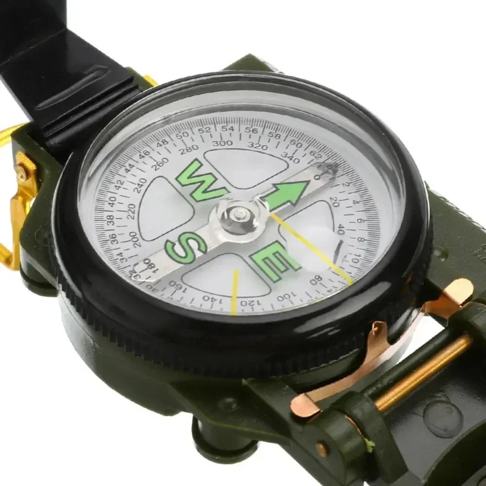 Waterproof High Precision Compass - Professional Military Grade for Hiking & Mountaineering