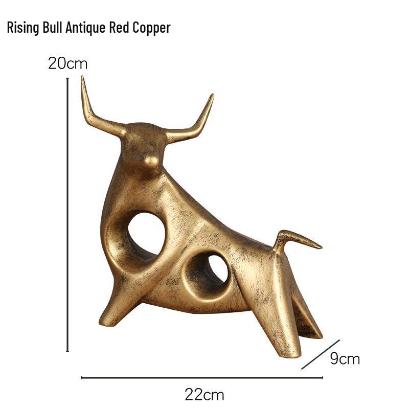 Elephant Resin Crafts: European Style Home and Office Ornaments