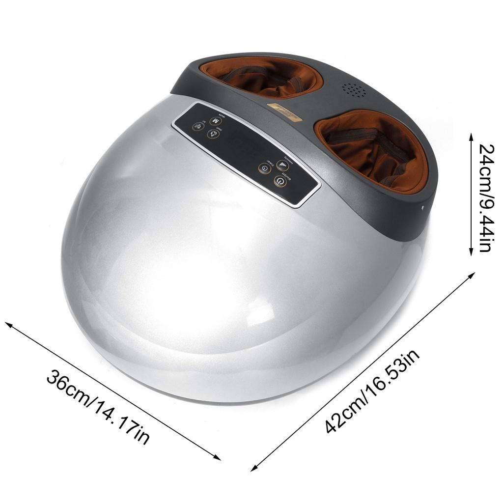 

AC110/220V 4D Kneading Air Compression 50w Electric Foot Massage Machine For Health Care Infrared With Heating & Therapy Anti-stress