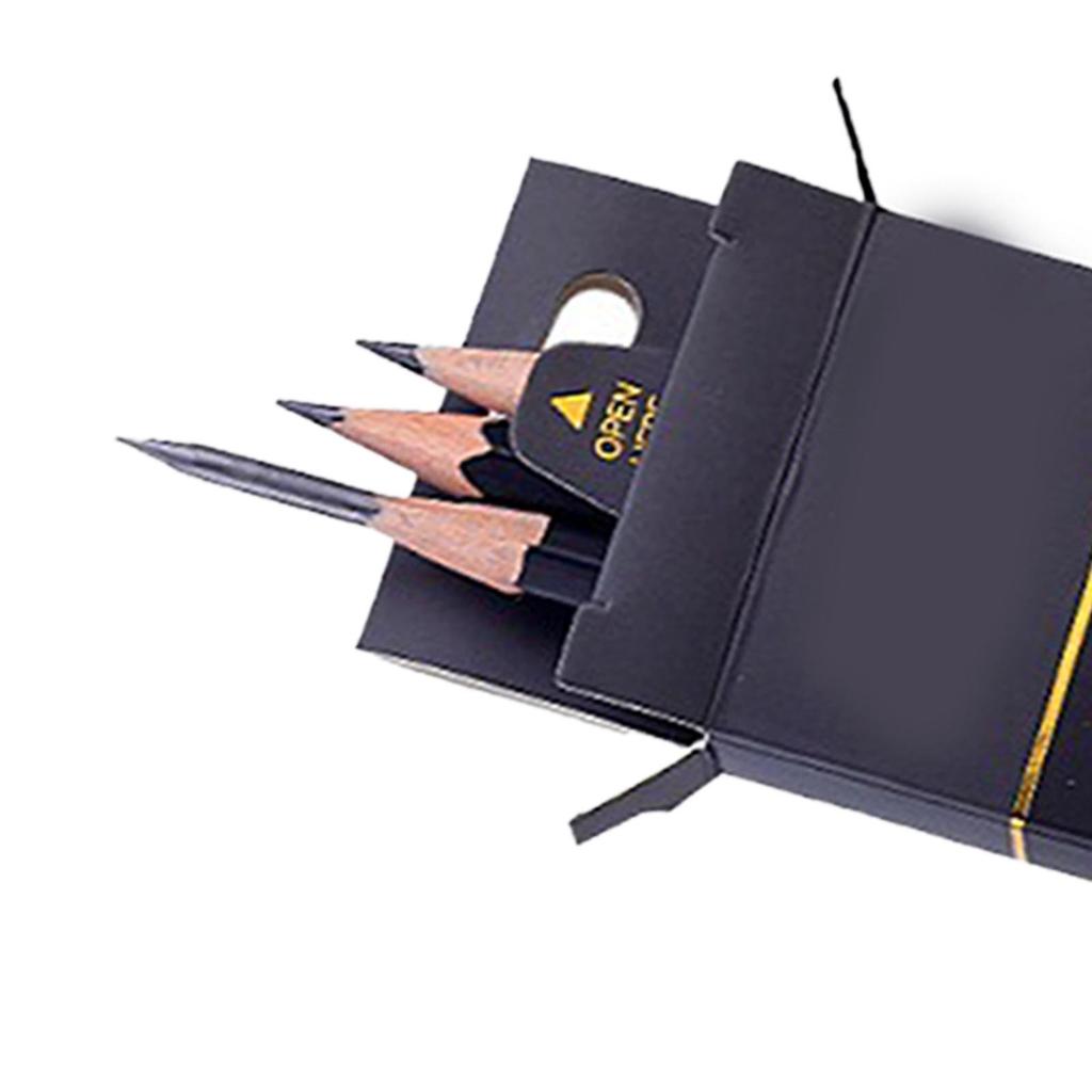 12pcs Charcoal Pencil Drawing Sketching Pencils Set for Beginners Amateur Professional Artists