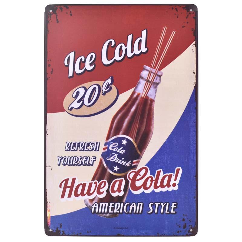 Klassisches Retro Metallschild Poster Plakette Für Bars Und Kneipen Mit Zeitlosem Reiz